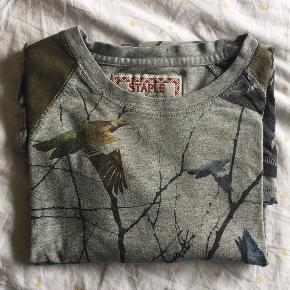 Staple pigeon rugged outdoors long sleeve tee